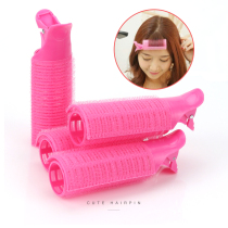 Air bangs curling does not hurt hair lazy curling hairpin bangs clip fixing artifact shaping hair root fluffy