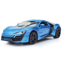 Coming To Ken Dubai Sports Car Simulation Alloy Car Model Individuality Native SOUND AND LIGHT RETURN FORCE 4 OPEN DOOR CHILDRENS TOY CAR