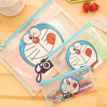 Cute Dingdong cat cartoon A4 file bag bill data file test waterproof official document storage bag office supplies