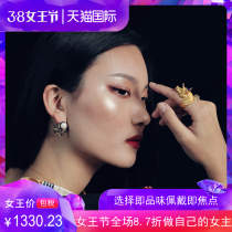 JLInN New Silver Accessories Designer Original Jewellery Small Crowns Unicorn Rings Handmade Custom Personality Stars
