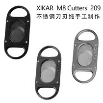 US Xikar M8 Cutters Sika Cigar Cutter 209 Metal Case