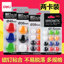 Strong magnetic nail color magnet strong magnetic magnet teaching magnet magnet buckle magnetic whiteboard magnetic particle blackboard