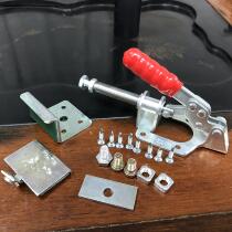 Woodworking backer clamp compactor fixed front and rear push-pull lock anti-slip table saw accessories diy homemade quick clip