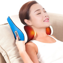 Cervical spine Neck massager instrument Electric household adult kneading neck and shoulder to help sleep pillow heating shoulder
