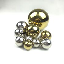 25mm-100mm yuan ball stainless steel gate courtyard yuan ball anti-theft net accessories ball titanium gold boutique ball