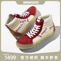 PalmAngels x Vans Vault Sk8 Vans joint high-top crystal bottom shoes VN0A3MV777W