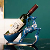 Creative wine rack ornaments Home decorations Wine cabinet decoration wine glass storage rack Upside down bottle rack storage rack