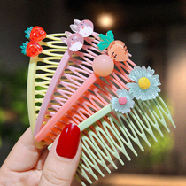 Childrens hair comb anti-slip inserted in girls head decoration little girl Liu Haicomb Korean Princess cartoon Cartoon Hairpin