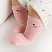 Thick cartoon childrens socks baby comfortable high tube socks autumn loose socks thin long spring Spring Autumn 2019 New 3