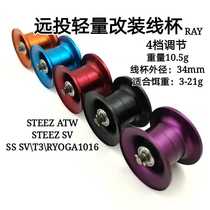 Talk about Luya modified water drop wheel wire Cup SteezSS SVT3RYOGA1016 Universal long-cast Cup