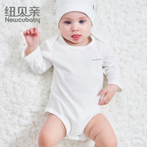 Newbaby newcubaby baby one-piece newborn men and women baby summer air conditioning cotton long-sleeved romper