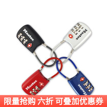 American Master Lock Master Lock Master Customs Lock 4688 TSA Customs Lock Lock overseas luggage