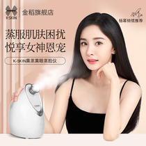 Gold Rice Steamer Nanothermal Spray Fumigation Eye Instrument Open Pores Domestic Face Water Replenishing Nebulizer Cosmetic