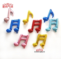 Birthday party wedding concert venue on-site wedding wedding decoration decoration supplies note aluminum film balloon