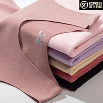 No-scratched warm vest lady gapped thickened double sided Develvet self-heating bottom-shirt autumn winter harness lingerie ny