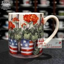 Foreign trade boutique LANG Mark Cup Standard American Mark Color Coffee Cup with hand cup 24