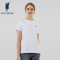 Polo Sport T - shirt summer new loose collar cotton tops casual short sleeve tide