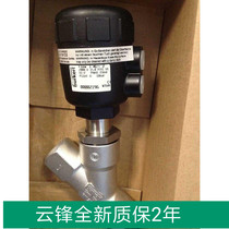 burkert Pneumatic angle seat valve Pneumatic control valve Brass stainless steel 00002196 00001248 1421