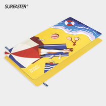 Quick-drying bath towel travel beach towel swimming towel water absorbent men and women sports fitness resort hot spring bath towel bathrobe tide