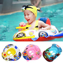 Swimming ring Childrens seat ring Baby anti-rollover thickened swimming ring life buoy 1-6 years old children inflatable toy seat ring