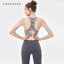 Yoga Vest Suit Women High Strength Sports Underwear Shockproof Poly-integrated Running bra Fitness Room Bra