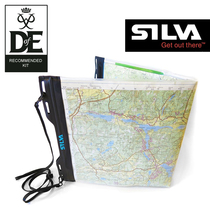 Swedish SILVA orienteering competition outdoor mountaineering riding flat TPU transparent waterproof map sealed bag cover