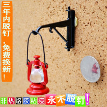 1 color 1 grain alloy retro coal oil lamp by nail workword color nail creative cork big head figure nail can nail wall nail