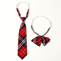 Korean version of student uniform class uniform childrens middle school tie tie tie tie tie flower Japanese college style British style mens and womens suit