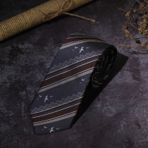 (Hard work)North migration original Chinese wind crane hand-made student college wind male DK uniform JK tie Female COS