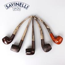 Chaffin Read the smoke infighting Italy imported stone Nangwood acrylic colour mouth solid wood smoke with filter cut tobacco hand-fighting