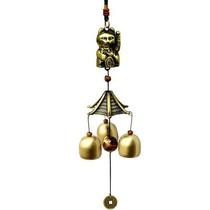 Copper bell clang Pure copper town house store Bedroom horse to success store Copper alloy wind bell treasure Lucky treasure