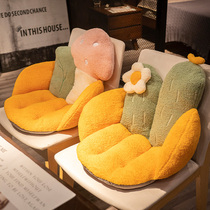 Seat cushion ass cushion chair cushion seat cushion office sedentary dormitory student backrest integrated dining chair cushion ass cushion