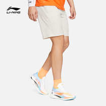 Li Ning Shorts Mens Running Pants Summer New Speed Dry Cool And Casual Classic Thin-Breathable Sports Pants