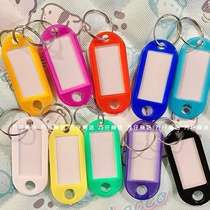 ten thousand paparazzi Shop INS Wind can mark the key buckle pendant