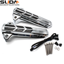 New Products Cruise taiko Motorcycle accessories Harley Great Glide Street Front Shock Absorbing decorative lights front fork light