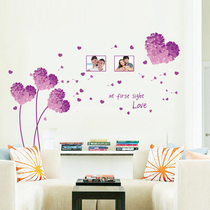 Wall stickers creative bedroom warm hipster room wall decorations girl heart dormitory self-adhesive wallpaper stickers