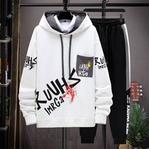 The new 12 boy fashion trend suit 13 year old boy two - piece spring clothing 15