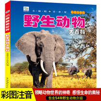 Genuine Wildlife Encyclopedia color picture phonetic version small eyes see the world 6-7-9-12-year-old primary school childrens science knowledge encyclopedia book National Geographic grassland mountain forest desert wetland polar region