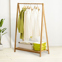 Floor-to-ceiling bedroom home Nordic mobile pulley hanging clothes rack storage hanger simple multifunctional coat rack