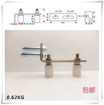 Shifting door positioning wheel nylon pulley adjustable L-frame no bearing sliding door limit wheel 30 nylon wheel