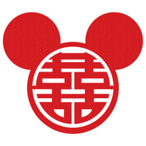 Personality red copybook arrangement wedding wedding creative door wedding decoration non-woven fabric