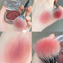 It’s better to use a brush blush to bring a small flash peak wool makeup brush