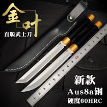 Special battle outdoor knife Self-defense military knife survival knife Field survival saber sharp portable knife straight knife open edge