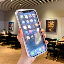 Apple 12 phone case iphone11 transparent X thick XR for xsmax soft shell pro drops creative se2 anti-drop 7p all-inclusive 8plus airbag mini women