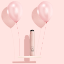 Ultra-lightweight and compact pencil umbrella Mini titanium silver parasol UV-resistant sun umbrella Womens portable folding sunscreen umbrella