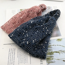 Wide-brimmed hair band women cover white hair headband Korean sweet Sen women wash face pressure hair bandana headgear headdress female hair bandana