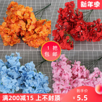 7 Head Hydrangea simulation flower Road flower arrangement base flower wedding hotel wedding hall background landscaping soft dress