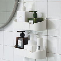 Toilet rack Wall wall-mounted non-hole storage artifact kitchen toilet washroom bathroom storage rack