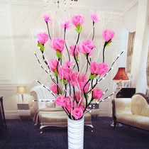 Fake flower simulation set living room flower arrangement landing leaf vein dried flower bouquet porch home accessories ornaments