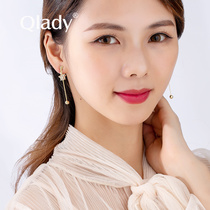 Temperament advanced sense pearl earrings female earrings earrings earrings female 019 New Tide earrings Net red ins ins